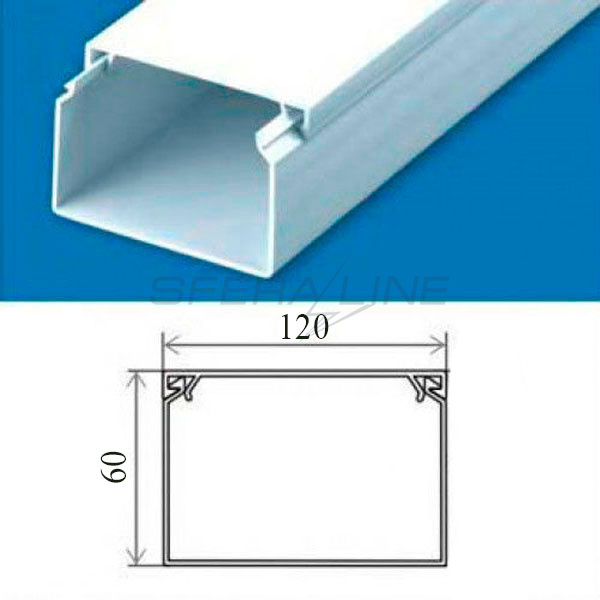 Кабельний канал 120х60, ТМ 220